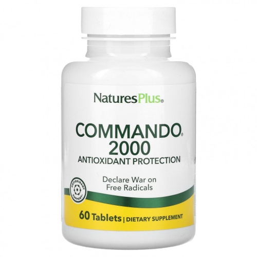 NaturesPlus, Commando 2000`` 60 таблеток NaturesPlus, Commando 2000`` 60 таблеток
