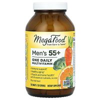 MegaFood, мультивитамины для мужчин старше 55 лет, для приема один раз в день, 120 таблеток
