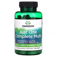 Swanson, Just One Complete Multi, 130 таблеток