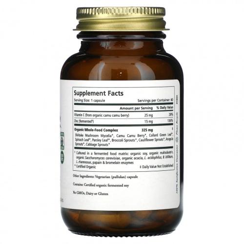 Pure Synergy, Zinc Complex, 60 капсул фото 2