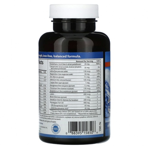 Carlson, Мульти + омега-3, 60 мягких таблеток фото 3