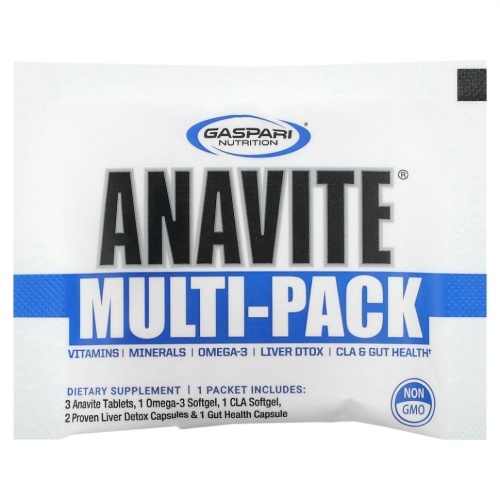 Gaspari Nutrition, Anavite Multi-Pack, 30 пакетиков фото 3