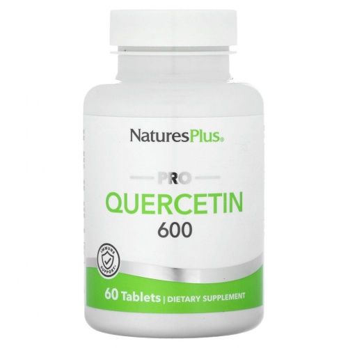 NaturesPlus, Pro Quercetin 600, 60 таблеток NaturesPlus, Pro Quercetin 600, 60 таблеток