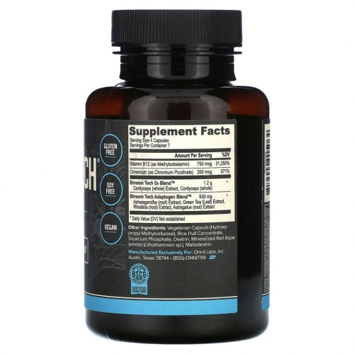 Onnit, Shroom Tech Sport`` 28 капсул фото 2