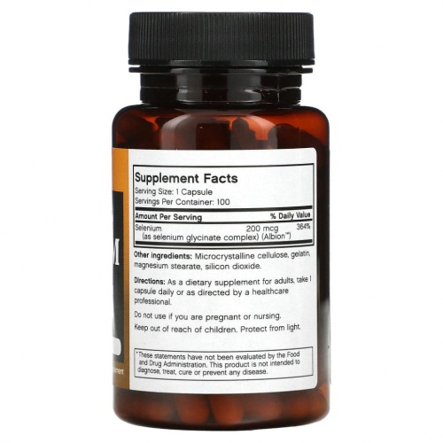 FutureBiotics, Селен, 200 мкг, 100 капсул фото 2