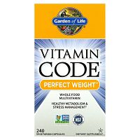 Garden of Life, Vitamin Code, Perfect Weight, 240 вегетарианских капсул