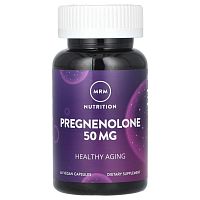 MRM, прегненолон, 50 мг, 60 вегетарианских капсул