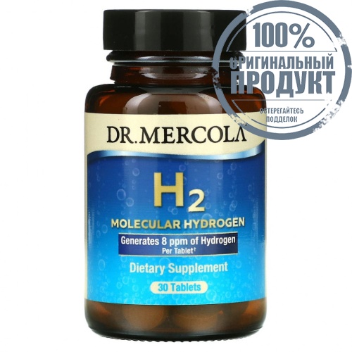 Dr. Mercola, Молекулярный водород H2, 30 таблеток