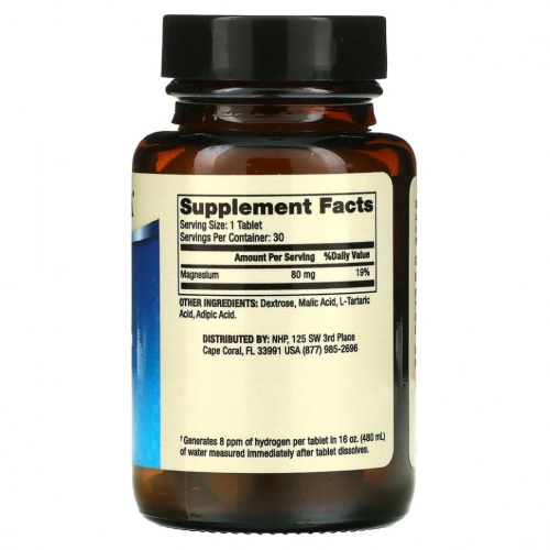 Dr. Mercola, Молекулярный водород H2, 30 таблеток фото 2