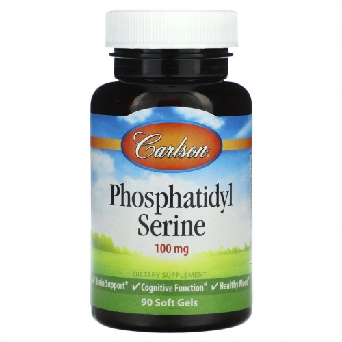 Carlson, Phosphatidyl Serine, 100 mg, 90 Soft Gels Carlson, Phosphatidyl Serine, 100 mg, 90 Soft Gels