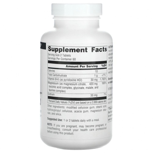 Source Naturals, Ultra-Mag, 120 таблеток фото 2