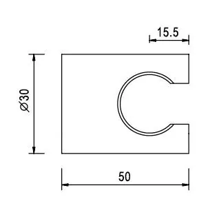 Настенный держатель RGW Shower Panels SP-191  - фото 2