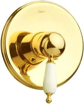 Смеситель Boheme Tradizionale Oro 285 для душа, с внутренней частью 