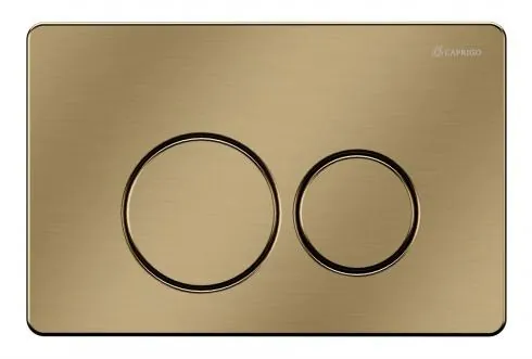 Кнопка смыва Caprigo Dew Steel DS001 бронза