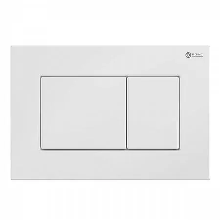 Кнопка смыва Point Ника PN44081W белая
