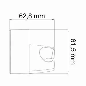 Настенный держатель Wasserkraft A014  - фото 2