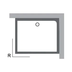 Экран для поддона Ravak Gigant Pro 120x90 Set R с креплением  - фото 2