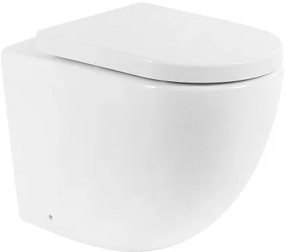 Унитаз приставной BelBagno Sfera-R BB2141CBR/BB865SC безободковый