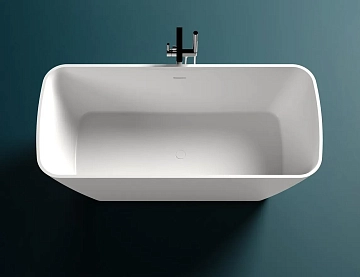 Ванна из искусственного камня Salini Agatha 100221M 179х80 матовая  - фото 2