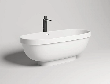Ванна из искусственного камня Salini Greca 103121M 180х80 матовая 