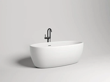 Ванна из искусственного камня Salini Luce 100121M 170x85 матовая 