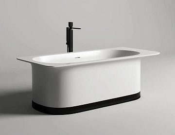 Ванна из искусственного камня Salini Ninfea 102721M 180х82 матовая 