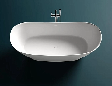 Ванна из искусственного камня Salini Noemi 101811SM 185х80 матовая  - фото 2