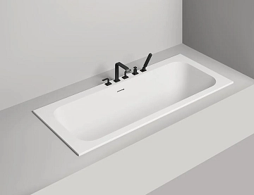 Ванна из искусственного камня Salini Orlando Axis Kit 103321M 190х80 матовая  - фото 4