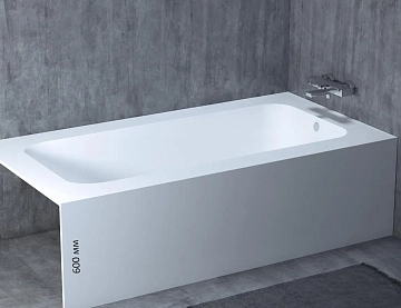 Ванна из искусственного камня Salini Orlando Vasta 102024M 190х100 матовая  - фото 2