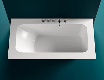 Ванна из искусственного камня Salini Orlando Vasta Kit 102114G 190х100  - фото 4