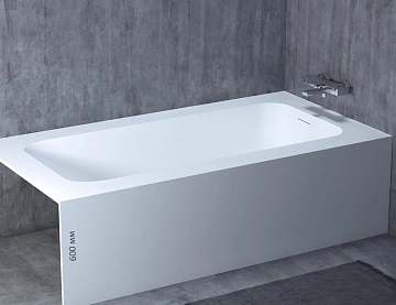 Ванна из искусственного камня Salini Orlando Vasta Kit 102124M 190х100  - фото 4