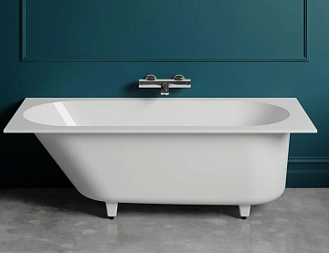 Ванна из искусственного камня Salini Ornella Kit 102422M 180х80 матовая 