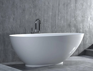 Ванна из искусственного камня Salini Paola 101512SM 172х82 матовая  - фото 4