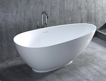 Ванна из искусственного камня Salini Paola 101512SM 172х82 матовая  - фото 5