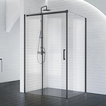 Душевой уголок BelBagno Acqua AH-1-150/90-C-NERO 
