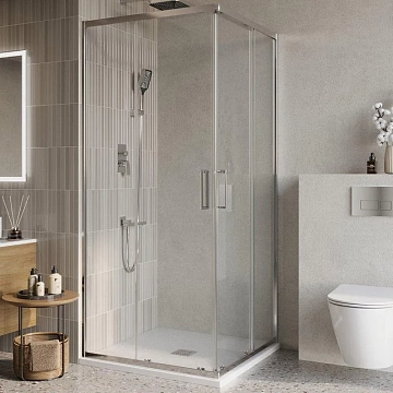 Душевой уголок BelBagno Luce A-2-100-C-Cr 