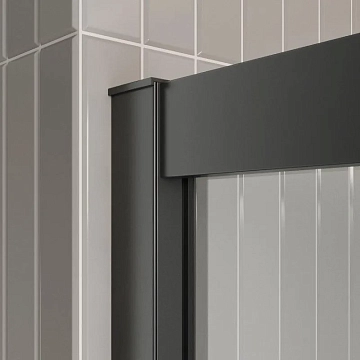 Душевой уголок BelBagno Luce A-2-90-C-NERO  - фото 3