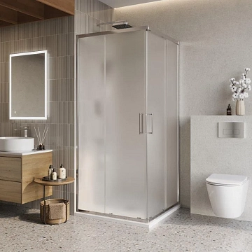 Душевой уголок BelBagno Luce A-2-90-P-Cr 