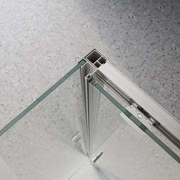 Душевой уголок BelBagno Luce AH-1-110/100-C-Cr  - фото 2