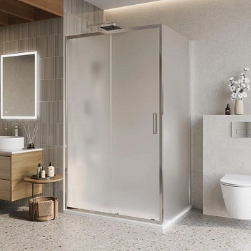 Душевой уголок BelBagno Luce AH-1-120/90-P-Cr 