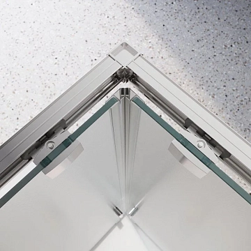 Душевой уголок BelBagno Luce AH-2-100/80-P-Cr  - фото 3