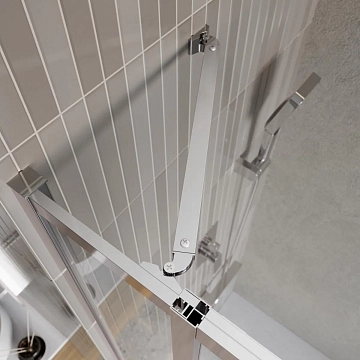 Душевой уголок BelBagno Luce AH-21-150/90-C-Cr  - фото 3