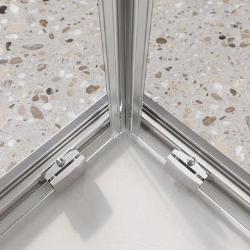 Душевой уголок BelBagno Luce AH-22-125/120-C-Cr  - фото 4