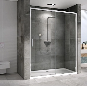 Душевая дверь Abber Komfort AG93140 140 см  - фото 2