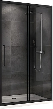 Душевая дверь Abber Schwarzer Diamant AG30120BH 120 см 