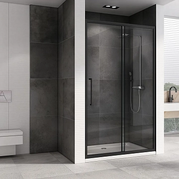 Душевая дверь Abber Schwarzer Diamant AG30120BH 120 см  - фото 2