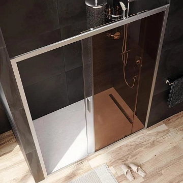 Душевая дверь в нишу AM.PM Gem W90G-150-1-195MBr 150 см  - фото 3