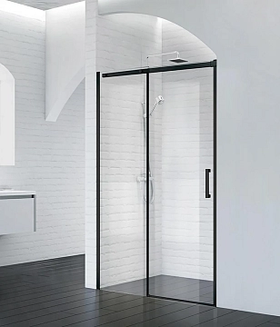 Душевая дверь в нишу BelBagno Acqua ACQUA-BF-1-150-C-NERO 