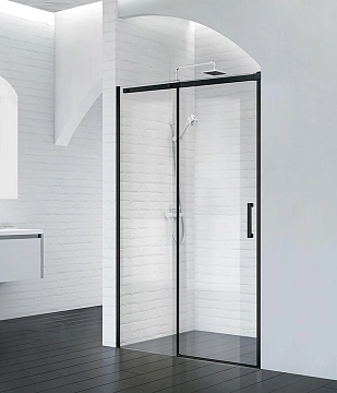 Душевая дверь в нишу BelBagno Acqua BF-1-120-C-NERO 