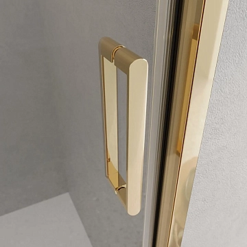 Душевая дверь в нишу BelBagno Luce BF-1-120-C-ORO  - фото 2